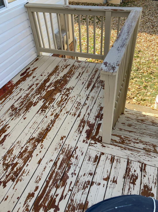 After power washing